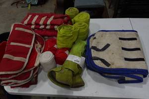 lot 239 image: Assorted Wraps and Blankets