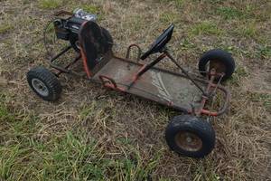 lot 25 image: Splash Gas Go Kart Frame