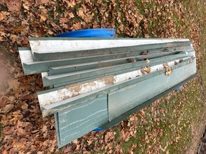 lot 23 image: Mixed Lot of Metal SidingRoofing Material