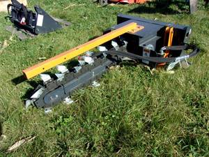 lot 11 image: Wolverine Skid Mount 48 Trencher (UNUSED)