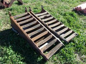 lot 47 image: Pair of Trailer Ramps