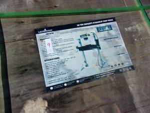 lot 10 image: Landhonor LHR-SP100 AirHydraulic 100Ton Press (UNUSED)