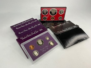 lot 14 image: 7x Proof Sets from 1973-1990