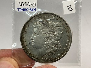 lot 18 image: 1880-O Morgan Silver Dollar