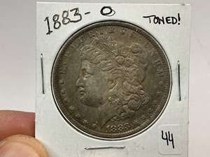 lot 44 image: 1883-O Morgan Silver Dollar