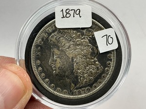 lot 70 image: 1879 Morgan Silver Dollar