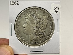lot 82 image: 1882 Morgan Silver Dollar