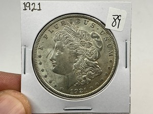 lot 89 image: 1921 Morgan Silver Dollar