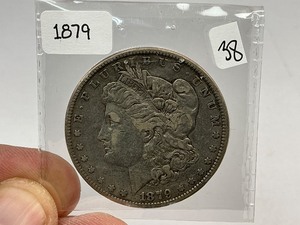 lot 38 image: 1879 Morgan Silver Dollar