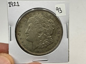 lot 93 image: 1921 Morgan Silver Dollar