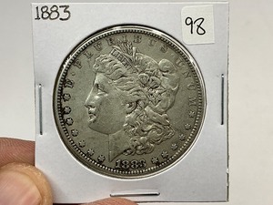 lot 98 image: 1883 Morgan Silver Dollar