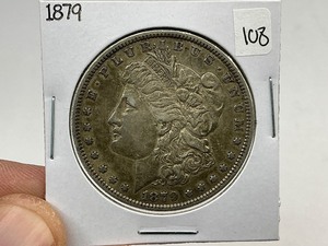 lot 108 image: 1879 Morgan Silver Dollar