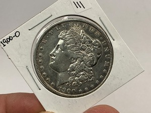 lot 111 image: 1900-O Morgan Silver Dollar