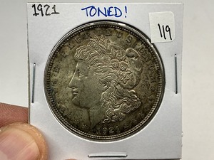 lot 119 image: 1921 Morgan Silver Dollar