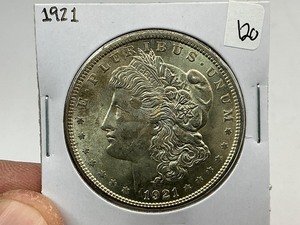lot 120 image: 1921 Morgan Silver Dollar