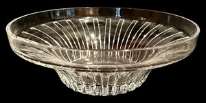 lot 33HH image: FR - Vintage Baccarat Gentiane Crystal Bowl