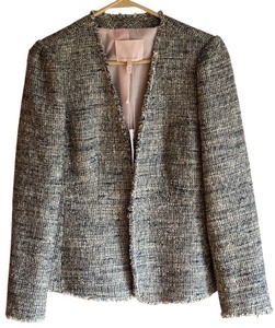 lot 61H image: FR - Rebecca Taylor Tweed Peplum Jacket Size 6