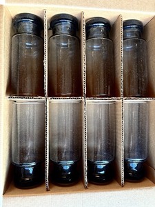 lot 137H image: K - 32 Piece Tuscany Collection Oak Beverage Glass Set in Box