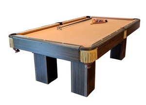 lot 157 image: LL - 8ft Vintage Pool Table with Accessories