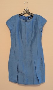 lot 176 image: UL - Max Mara Blue Shift Dress Likely Womens Small