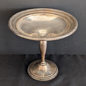 lot 226 image: ML - Vintage International Sterling Prelude Weighted Compote