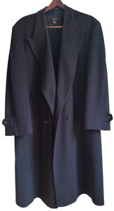 lot 327H image: K - Hart Schaffner & Marx Pure Virgin Wool Double-Breasted Overcoat