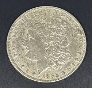 lot 6 image: 1885 Morgan Silver Dollar