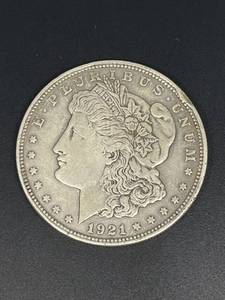 lot 13 image: 1921 Morgan Silver Dollar