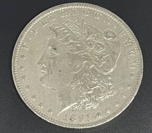 lot 14 image: 1891-O Morgan Silver Dollar