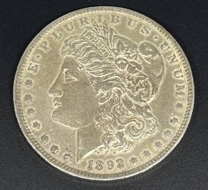 lot 18 image: 1892 Morgan Silver Dollar
