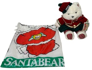 Vintage 1992 Dayton Hudson Christmas Bear Family Plush Bear