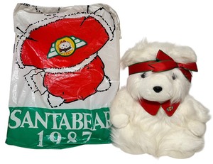 Vintage 1987 Dayton Hudson Miss Santa Bear
