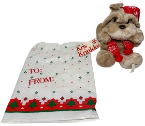 Vintage 1984 Commonwealth Kris Krinkles Plush Dog