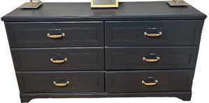 6-Drawer Wooden Dresser, HEAVY 