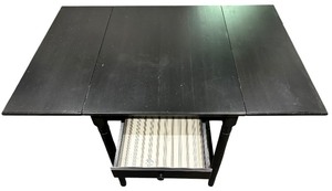 IKEA INGATORP Drop-Leaf Table Brown-Black 
