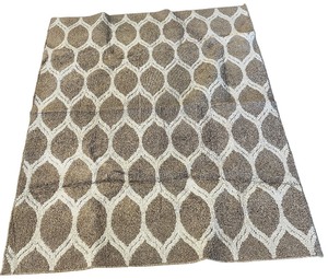 RUG Area Rug in Wheat and Beige  5 X 7