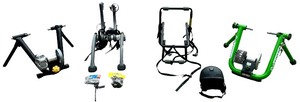 Bicycle Accessories Bundle  Bike Trainer  Bike Trunk Racks  Giant Mtn Bike Double Prong  Quik Link Chain  Replacement Kick  K2Helmet Stand