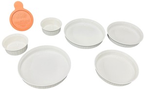 Corning Dish Ware Bundle - Qty 6 with 1 Lid