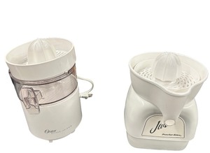 Vintage Juicers and Punch Bowl and Cup Set Bundle