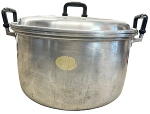 LARGE Diamond Thai Aluminum Cooking Pot, 55cm, 23 34 Diameter, 12 12  High Volume Cooking Pot