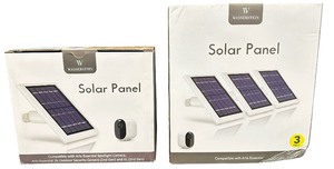 WASSERSTEIN Solar Panel for ARLO ESSENTIAL Bundle - Qty 4 (A)