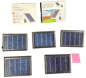WASSERSTEIN Solar Panel ONLY for ARLO ESSENTIAL  BLACK  Qty 5   (K)