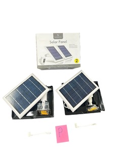 WASSERSTEIN Solar Panel for RING SPOTLIGHT  WHITE - 2 Pack