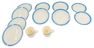 Oxford Dishware (Made in Brazil) Ceramic Dinnerware - Qty 12