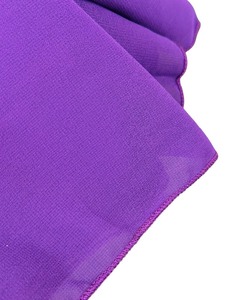 Chiffon Backdrop  Wedding  Birthday  29 X 6 Yards Color Purple, Bundle of 2 Packs