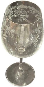 Lucca Burgundy Glasses - Qty 9  8.25 tall, 3.25D