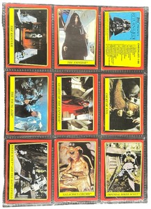 Vintage Star Wars Collectable Cards