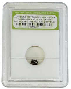 Authentic Meteorite - Campo Del Cielo, Argentina - Space Rock - .10g Crystal