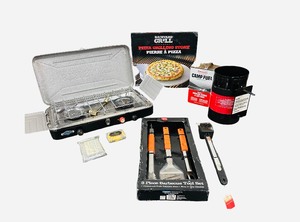 Outdoor Cooking  Pizza  Grill Bundle