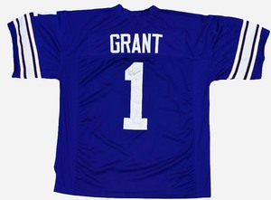 VIKINGS Grant XL Jersey  AUTOGRAPHED 
